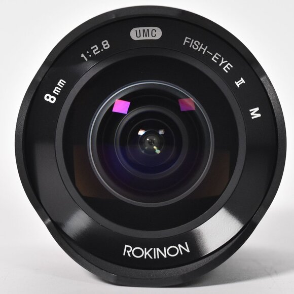 Rokinon 8mm f/2.8 UMC Fisheye II Lens for Canon EF-M MINT - Picture 7 of 9